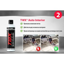 TWX® Auto Interior - Универсален препарат за почистване на интериор